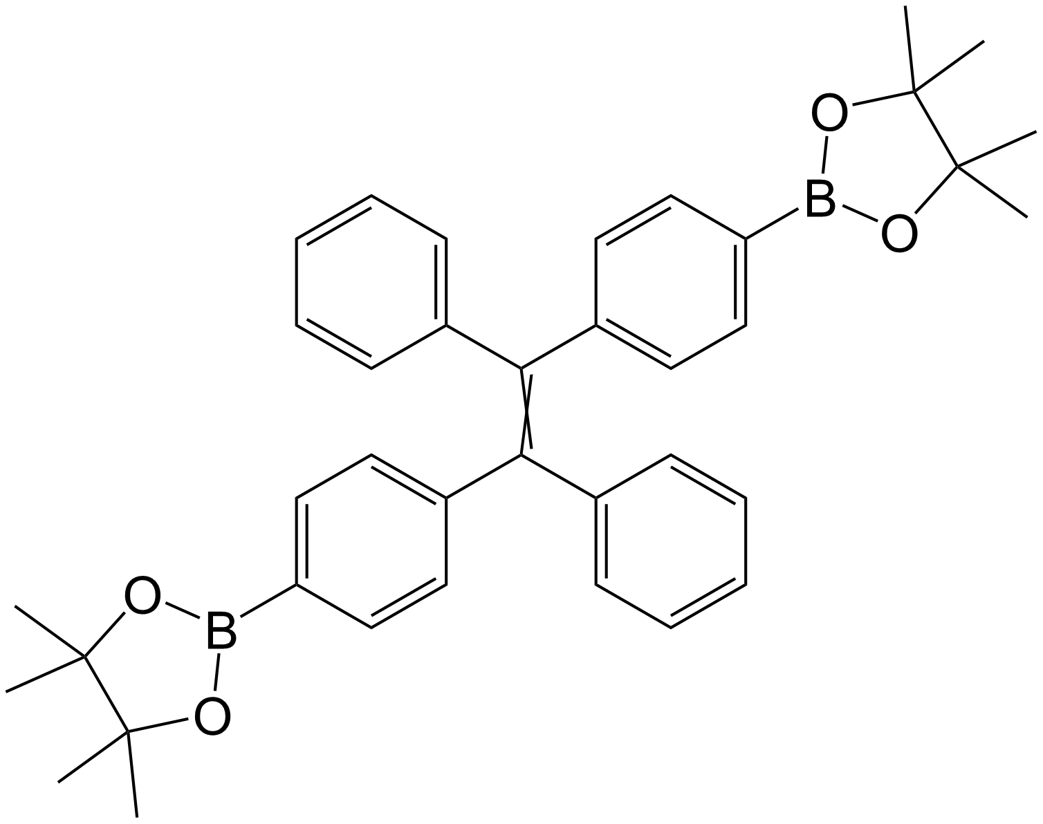 1,2-Diphenyl-1,2-bis(4-(4,4,5,5-tetramethyl-1,3,2-dioxaborolan-2-yl)phenyl)ethene/2095541-89-0